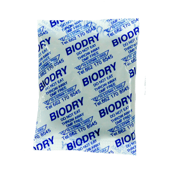 BioDry ดินดูดความชื้น พลาสติก 10กรัม กันชื้น เกรด A FDA มี อย.ไทย ยืดอายุการเก็บรักษาผลิตภัณฑ์ คงความสดใหม่ทั้งสี กลิ่น และรสชาติ