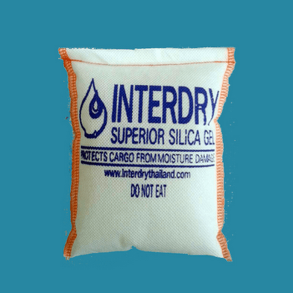 ซิลิก้าเจล ขาวผสมน้ำเงิน 500 กรัม ผ้าไม่ทอ 24 ชิ้น - Silica Gel Mixed Blue