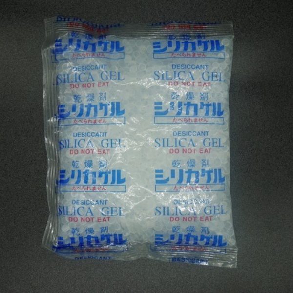 ซองกันชื้น ซิลิก้าเจล สีขาว 50 กรัม พลาสติก 200 ซอง/แพ็ค - Silica Gel