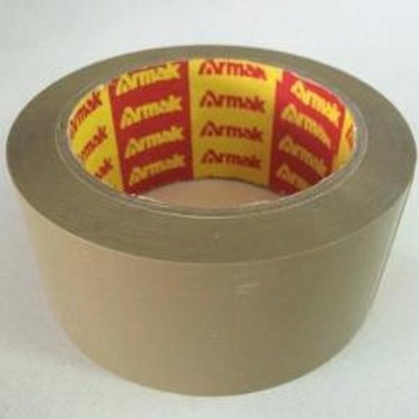 โอพีพี เทป OPP TAPE ARMAK 48mm * 100 หลา 1 แพ๊ค 6 ม้วน โอพีพีน้ำตาล